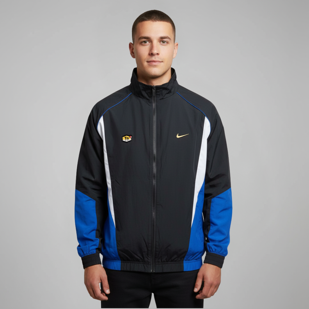 Nike Tn Track Jacket Black Blue